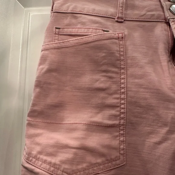 Anthropologie Pilcro Pink Ankle Cropped Pants-size 27 - Picture 4 of 9